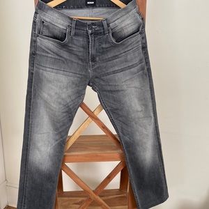 Hudson men’s gray jean Sz 32
